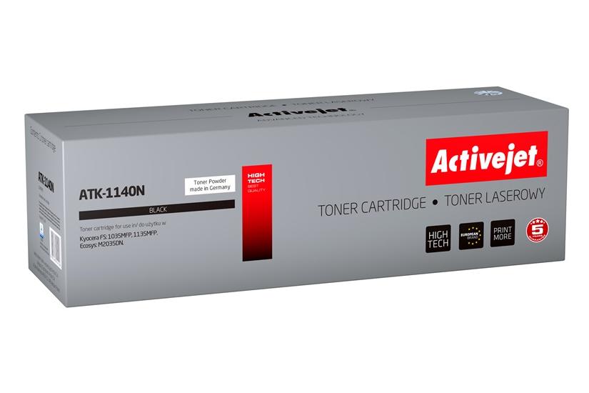 Activejet Tonerpatron ATK-1140N (Kyocera erstatning TK-1140; Supreme; 7200 sider; sort)