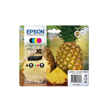 Epson 604XL Multipack - 4-pack - XL - svart, cyan, magenta, gul - original - bl&auml;ckpatron