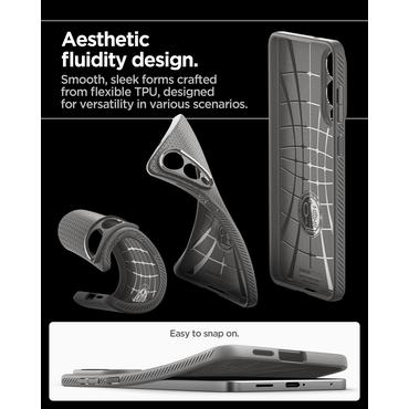 Spigen Liquid Air Galaxy S25 Edge marble grey