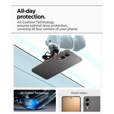 Spigen Liquid Air Galaxy S25 Edge marble grey