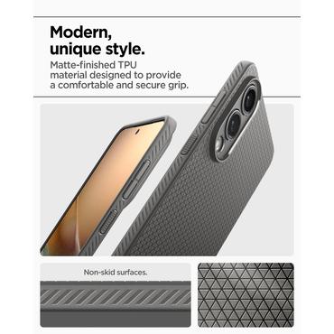 Spigen Liquid Air Galaxy S25 Edge marble grey