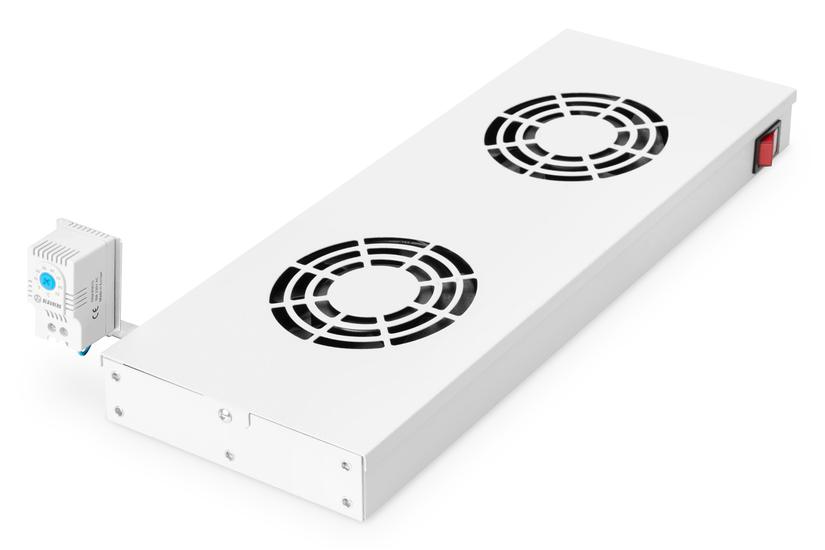 Digitus DN-19 FAN-2-HO - fl&auml;ktsats f&ouml;r rack