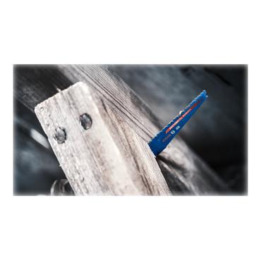 Bosch Expert Wood with Metal Demolition S 1167 XHM - savklinge - for tr&aelig; med s&oslash;m, hardwood, plastikkomposit - 10 stykker
