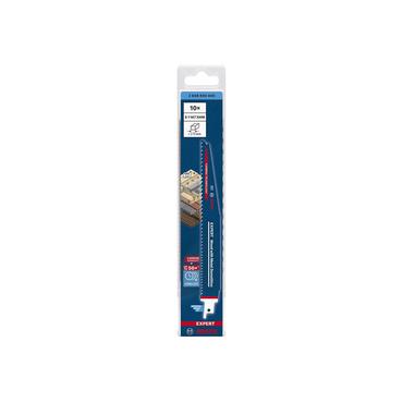 Bosch Expert Wood with Metal Demolition S 1167 XHM - savklinge - for tr&aelig; med s&oslash;m, hardwood, plastikkomposit - 10 stykker