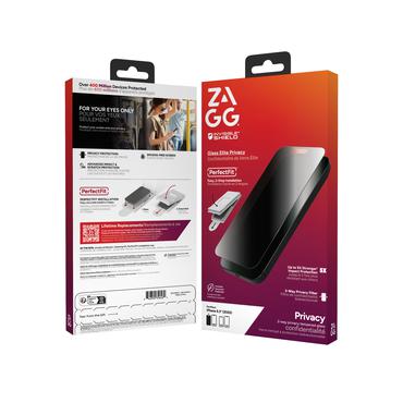 InvisibleShield Glass Elite Privacy Sk&aelig;rmfilter Apple 1 stk