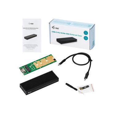 i-Tec MySafe USB-C M.2 NVMe Drive Metal External Case