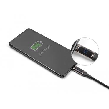 Delock USB 2.0 Cable USB Type-C™ male to male 100 W with power indication 2 m