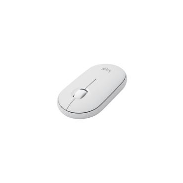 Logitech Pebble 2 Combo - sats med tangentbord och mus - QWERTZ - tysk - tonal white Inmatningsenhet