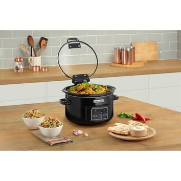 Crock-Pot CSC052X gryde 4,7 L Sort, Sølv