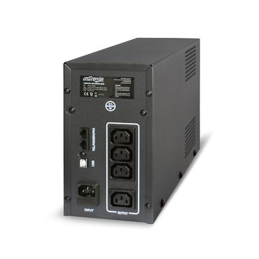 Gembird UPS-PC-1202AP UPS-enhed Interaktivt indgangsstik 1,2 kVA 720 W 4 AC stikkontakt(er)