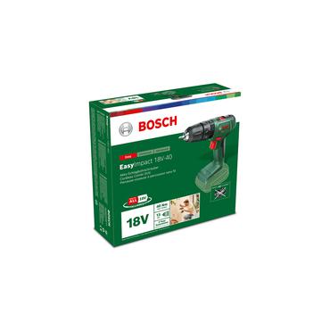 Bosch EasyImpact 18V 40 1630 rpm N&oslash;glefri 1,4 kg Gr&oslash;n