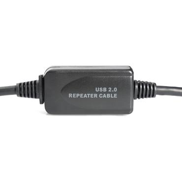 DIGITUS USB 2.0 Repeater Cable DA-73102 - USB-f&ouml;rl&auml;ngningskabel - USB till USB - 20 m