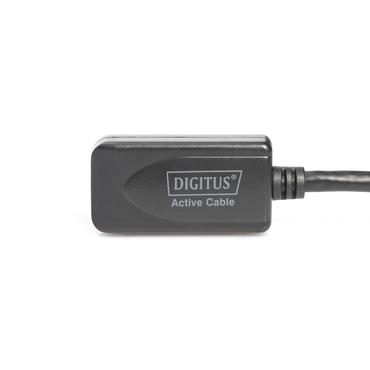 DIGITUS USB 2.0 Repeater Cable DA-73102 - USB-f&ouml;rl&auml;ngningskabel - USB till USB - 20 m