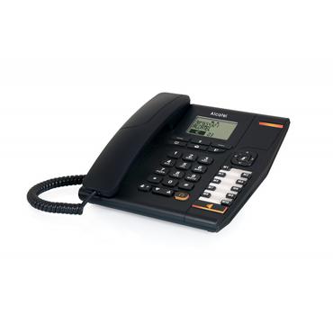 Alcatel Temporis 880 Analog/DECT-telefon Nummervisning Sort