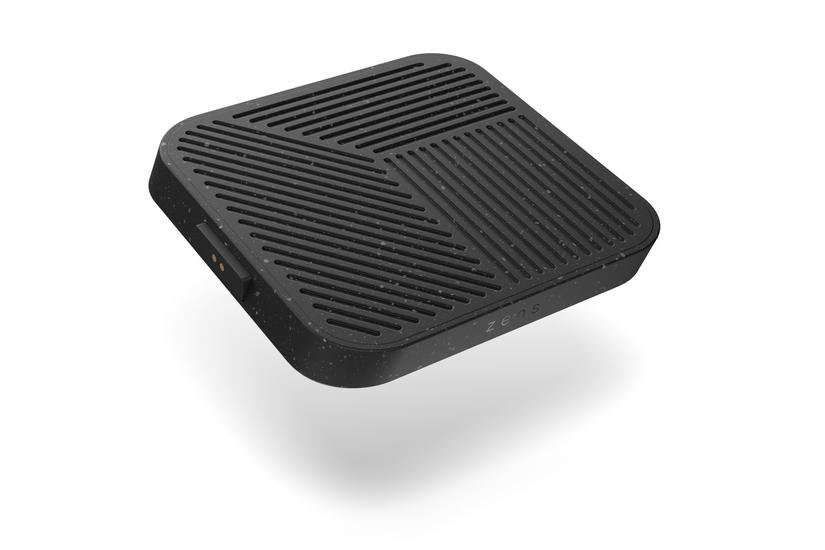 ZENS Modular Single Wireless Charger Main Station tr&aring;dl&ouml;s laddningsmatta - + v&auml;xelstr&ouml;msadapter - 15 Watt