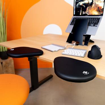 R-Go Split Ergonomic Armrest - Black