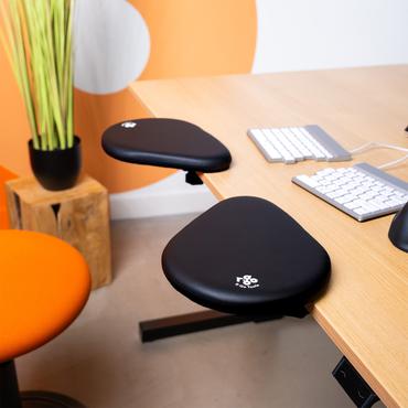 R-Go Split Ergonomic Armrest - Black