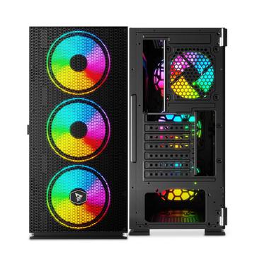 SAVIO Raptor X1 ARGB Mesh / Glass - mid tower - ATX