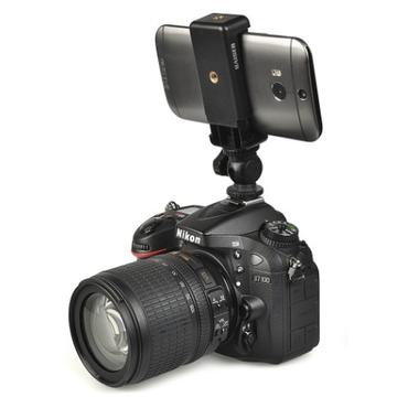 Kaiser Smartphone Mount black with 2 tripod sockets 6015