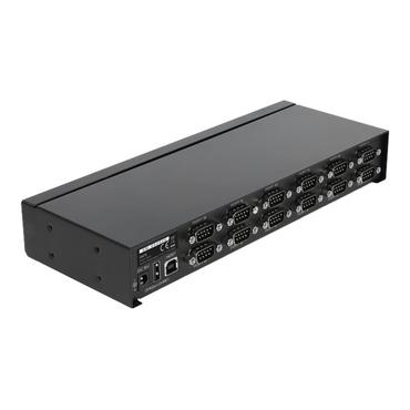 DeLock USB 2.0 to 12 Port Serial RS-232 Hub with surge protection and extended temperature range