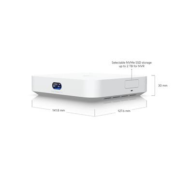 UBIQUITI UniFi Cloud Gateway Max NS 5x100/1000/2.5G 30+AP 300+User