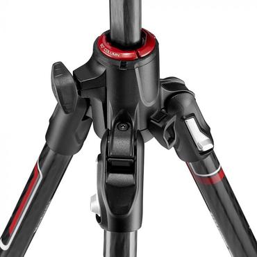 Manfrotto MKBFRC4GTXP-BH kamerastativ Digital-/filmkameraer 3 ben Sort, Rød