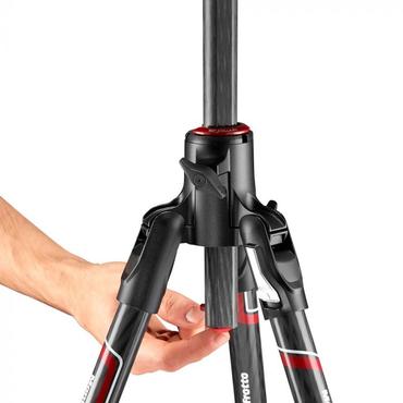 Manfrotto MKBFRC4GTXP-BH kamerastativ Digital-/filmkameraer 3 ben Sort, Rød