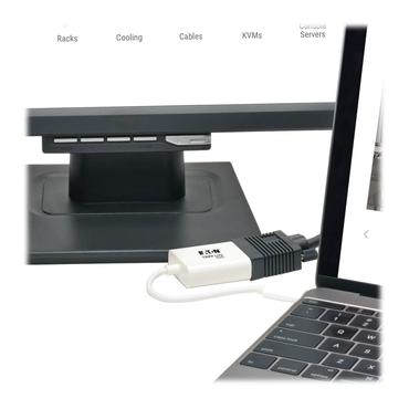 Eaton Tripp Lite Series USB C to VGA Video Adapter Converter1080p, M/F, USB Type C to VGA, USB-C to VGA, USB Type-C to VGA 6in Extern videoadapter - USB-C 3.1