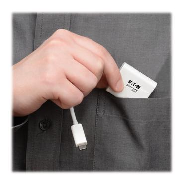 Eaton Tripp Lite Series USB C to VGA Video Adapter Converter1080p, M/F, USB Type C to VGA, USB-C to VGA, USB Type-C to VGA 6in Extern videoadapter - USB-C 3.1