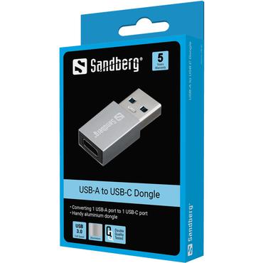 Sandberg - USB-adapter - 24 pin USB-C till USB typ A