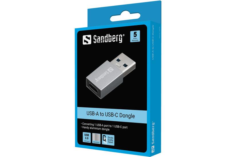 Sandberg - USB-adapter - 24 pin USB-C till USB typ A