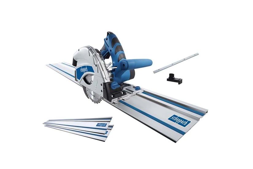 Scheppach PL55 16 cm Sort, Bl&aring;, S&oslash;lv 9500 rpm 1200 W