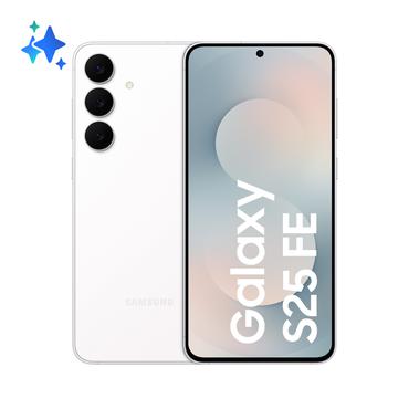 Samsung Galaxy S25 FE 5G 17 cm (6.7") Dual SIM USB Type-C 8 GB 128 GB 4900 mAh Hvid