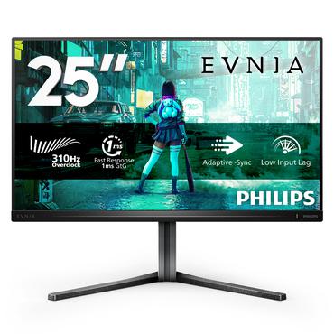 Philips Evnia 3000 25M2N3200U/00 computerskærm 62,2 cm (24.5") 1920 x 1080 pixel Fuld HD LCD Grå