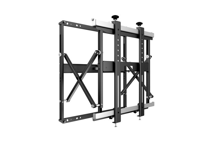 Multibrackets M Public Video Wall Mount Push Slim konsol - för LCD-display - svart