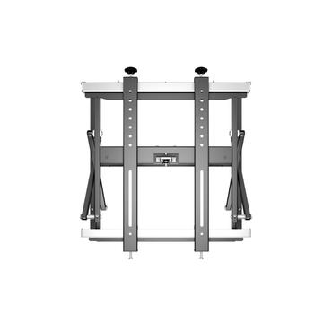 Multibrackets M Public Video Wall Mount Push Slim konsol - för LCD-display - svart