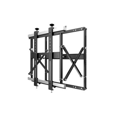 Multibrackets M Public Video Wall Mount Push Slim konsol - för LCD-display - svart
