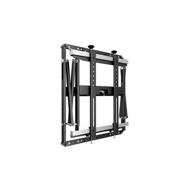 Multibrackets M Public Video Wall Mount Push Slim konsol - för LCD-display - svart