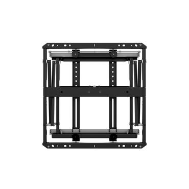 Multibrackets M Public Video Wall Mount Push Slim konsol - för LCD-display - svart