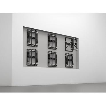 Multibrackets M Public Video Wall Mount Push Slim konsol - för LCD-display - svart