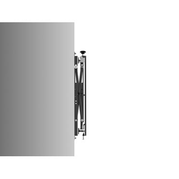 Multibrackets M Public Video Wall Mount Push Slim konsol - för LCD-display - svart