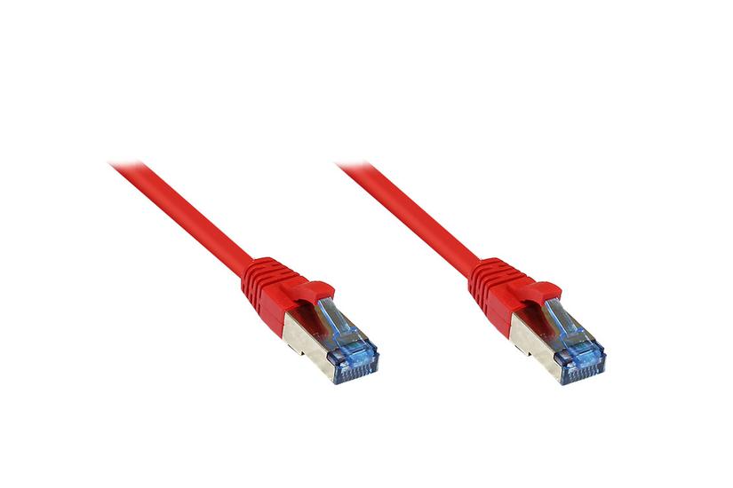 Alcasa 8060-H010R netv&aelig;rkskabel R&oslash;d 1 m Cat6a S/FTP (S-STP)