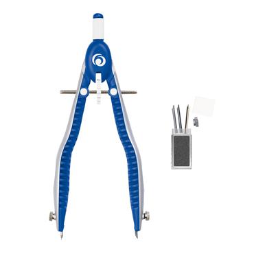 Herlitz my.pen Zirkel, Blau-Wei&Atilde;