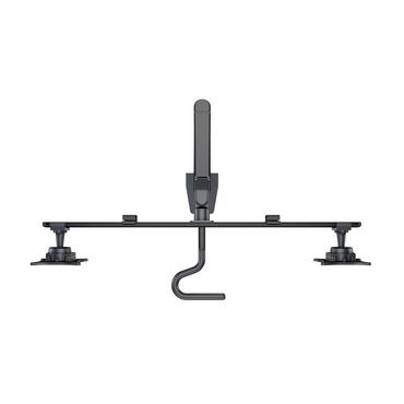 Multibrackets M VESA Gas Lift Arm w. Duo Crossbar 2 monteringssats - för 2 LCD-bildskärmar - svart