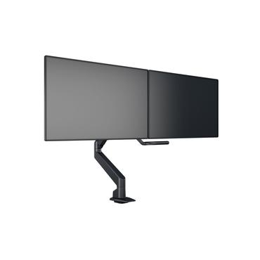 Multibrackets M VESA Gas Lift Arm w. Duo Crossbar 2 monteringssats - för 2 LCD-bildskärmar - svart