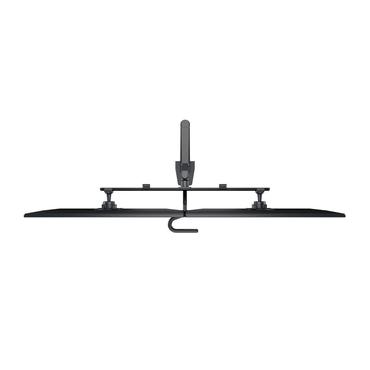 Multibrackets M VESA Gas Lift Arm w. Duo Crossbar 2 monteringssats - för 2 LCD-bildskärmar - svart
