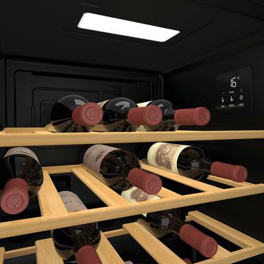 Candy DiVino CWC023 Fritst&aring;ende Sort 23 flaske(r)