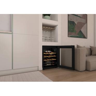 Candy DiVino CWC023 Fritst&aring;ende Sort 23 flaske(r)