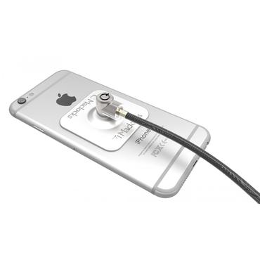 Compulocks Universal Tablet Lock with Keyed Cable Lock - s&auml;kerhetssats f&ouml;r mobiltelefon, surfplatta