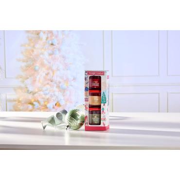 Yankee Candle 2652675E vokslys Rund Flerfarvet 3 stk